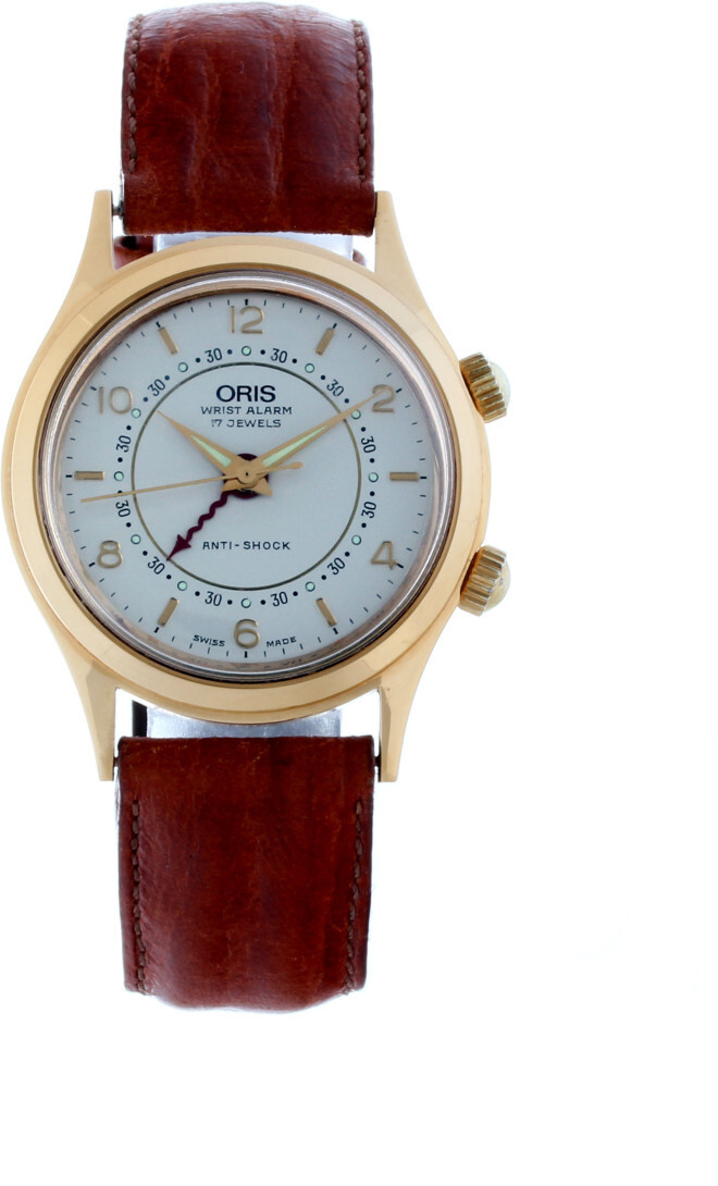 oris wrist alarm 17 jewels