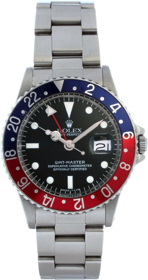 1675 Rolex GMT-Master Pepsi Dial Black 