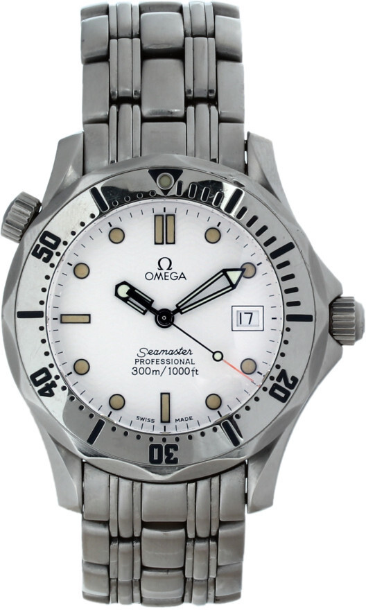 2552.20.00 Omega Seamaster White/Steel 