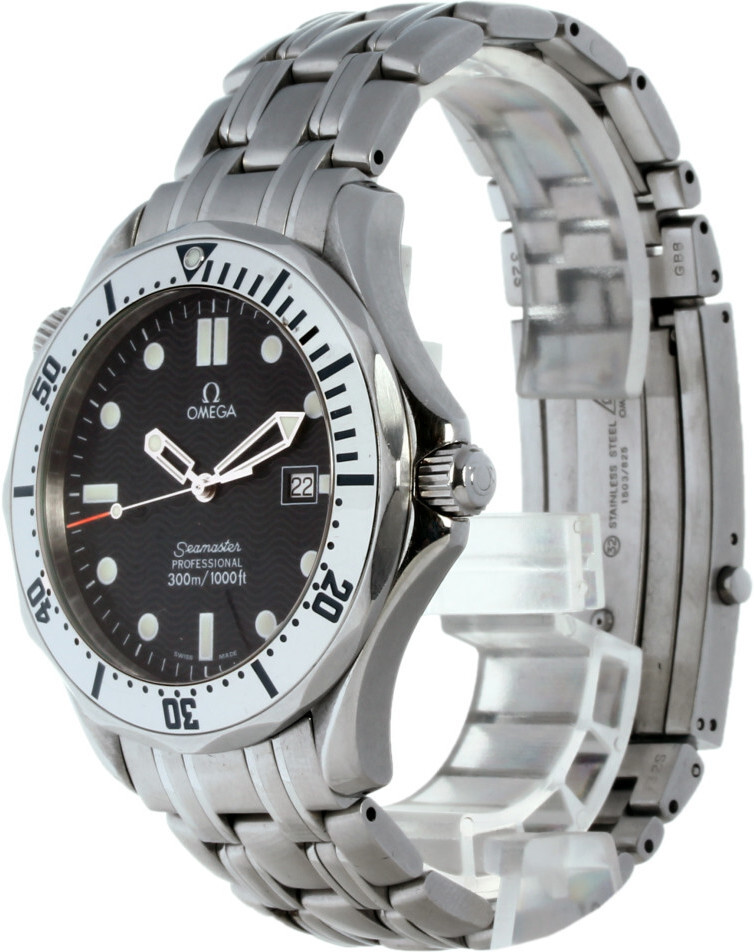 2542.80.00 Omega Seamaster Black/Steel 