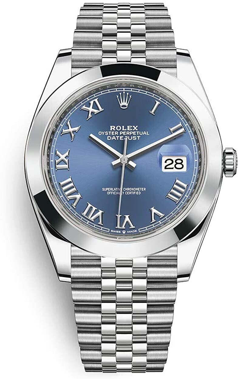 rolex datejust 41 blue price TGS A.A