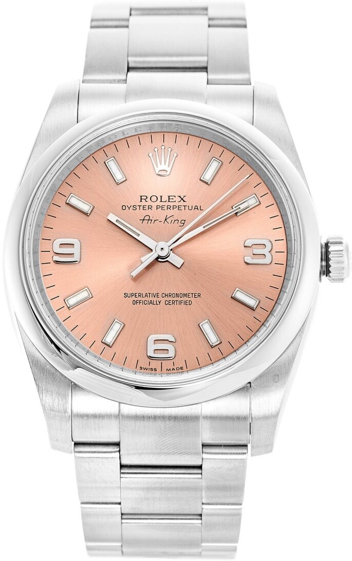 rolex air king pink