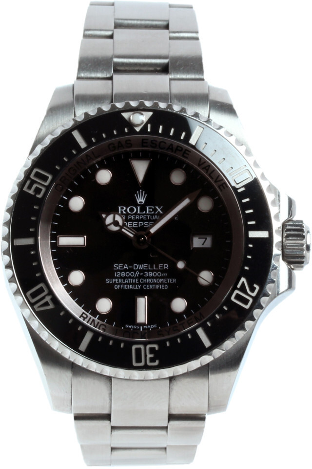 116660 Rolex Deepsea Black/Steel Ø43 mm 