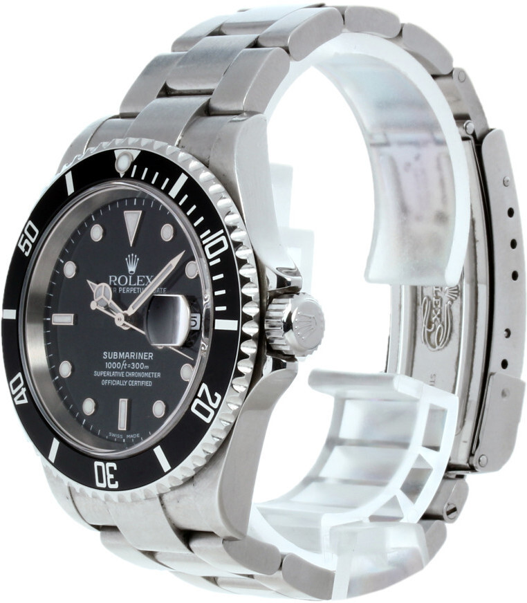16610 Rolex Submariner Black/Steel Ø40 mm USED Price € 4.730