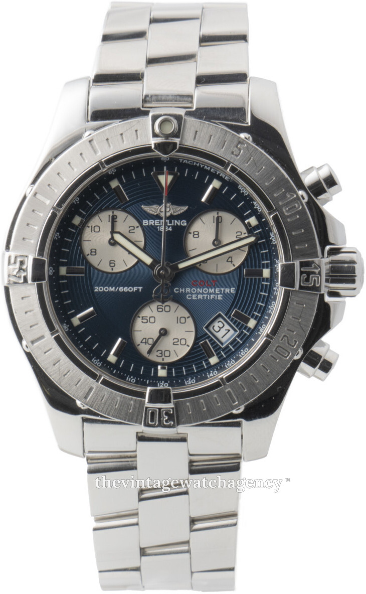 A73380 Breitling Chrono Colt Blue Steel 41 mm USED Price 2.280
